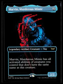 Marvin, Murderous Mimic (Showcase) - NONFoil NM MTG Duskmourn: House of Horror - Image 1