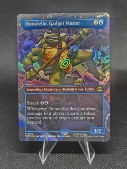 Donatello, Gadget Master (Borderless) TMT 212 Foil R NM - Image 1