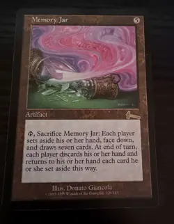 Memory Jar - Urza's Legacy Magic the Gathering MTG - Image 1