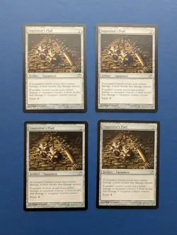 MTG Inquisitor's Flail X4: Innistrad #227 – NM - Image 1