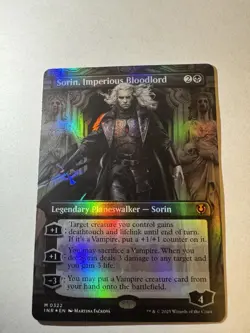 Sorin, Imperious Bloodlord (Borderless) Innistrad Remastered Foil - Image 1