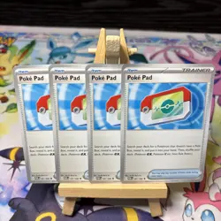 Poke Pad 081/088 x4 (Playset) - Perfect Order Pokemon Card - NM - Image 1