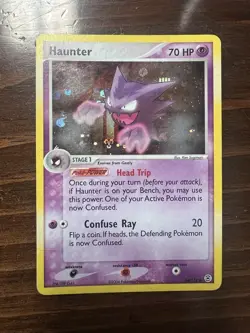 Haunter 34/112 Holo LP FireRed and LeafGreen Pokemon Card - Image 1