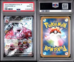 Charizard ex 2023 Pokemon SV4a JP Shiny Treasure SSR #331 PSA 10 GEM MINT - Image 3