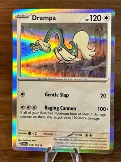 Drampa 138/162 2024 Pokemon TCG Scarlet & Violet Temporal Forces Holo Near Mint - Image 1