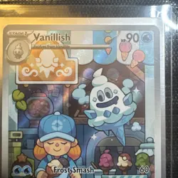 Pokemon TCG Vanillish Paradox Rift 190/182 Holo Illustration Rare Mint Condition - Image 3