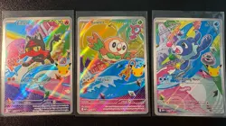 Pokemon TCG First Partner Illustration Collection Alola: Rowlet, Litten, Popplio - Image 1