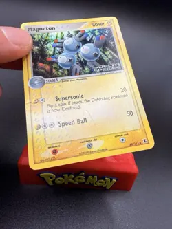 Magneton 48/113 EX Delta Species Reverse HOLO Pokemon MP See Photos - Image 2