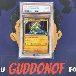 💎PSA 10 GEM MINT 2025 Pokemon Destined Rivals TEAM ROCKET'S TYRANITAR #096 - Image 1