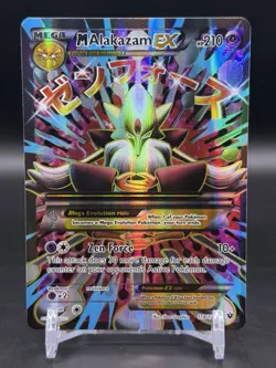 M Alakazam EX 118/124 XY Fates Collide Full Art Pokemon English Mega NM- - Image 1