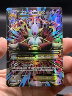 M Alakazam EX 118/124 XY Fates Collide Full Art Pokemon English Mega NM- - Image 3