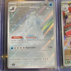Pokemon Stellar Crown, Crabominable & Archaludon, Holo Rare, NM/M, No Scratches! - Image 2