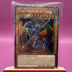 YuGiOh! Dark Magician of Chaos RA03-EN134 Platinum Secret Rare 1st Ed - Image 1