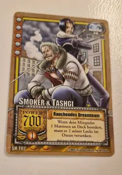 One Piece Karte SH-T02 Smoker & Tashigi Rauchendes Dreamteam - Image 1