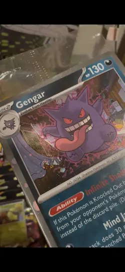 Gengar 050/088 GameStop Stamped Promo Perfect Order (SWIRL + SEALED) NM/Mint - Image 1