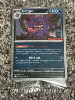 Gengar 050/088 GameStop Stamped Promo Perfect Order (SWIRL + SEALED) NM/Mint - Image 2