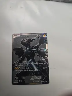 Zekrom 114/114 Black & White Base Full Art Holo Ultra Rare Pokemon Card MINT - Image 2