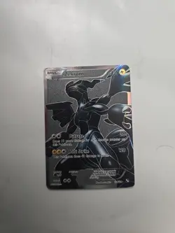 Zekrom 114/114 Black & White Base Full Art Holo Ultra Rare Pokemon Card MINT - Image 3