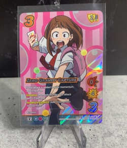 My Hero Academia UniVersus TCG - Gencon 2023 Promo Card - Zero Gravity Capture - Image 1