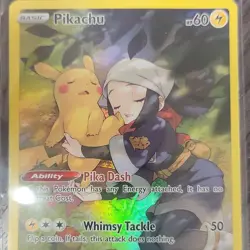 Pokemon Pikachu Swsh11: Lost Origin TG05/TG30 Ultra Rare Holo 60 HP Card - Image 1