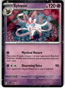 Sylveon - (Cosmos Holo) Promo SV: Scarlet & Violet Promo Cards 172 LP - Image 1