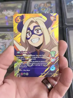 Jasco Games My Hero Academia Mt. Lady Pro Hero UniVersus Card 64/180 Regular - Image 1