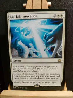Starfall Invocation - Bloomburrow - Rare - NM (see pics) MTG - Image 1