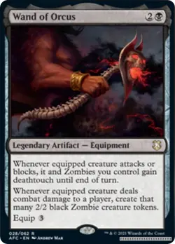 Wand of Orcus [AFC - 28] - NM [Normal] TCG MTG - Image 1