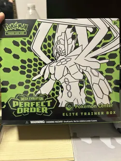 Pokemon Center Perfect Order Elite Trainer Box ETB Factory Sealed - Image 1