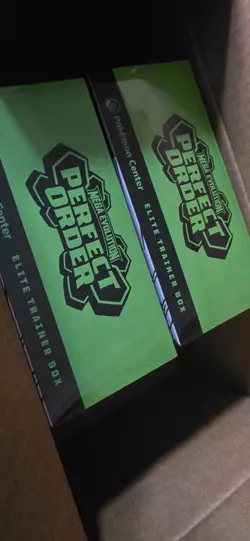 2x Pokemon TCG Perfect Order - Pokemon Center Elite Trainer Box ETB - Sealed - Image 2