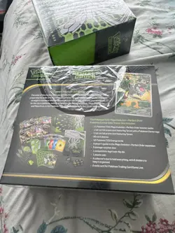 PokemonTCG Perfect Order Pokemon Center ETB New ripped seal on back. - Image 2