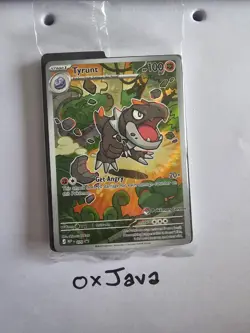 Pokemon TCG Tyrunt Pokemon Center Stamped Promo ETB Sealed Perfect Order - Image 1