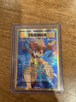 Pokemon Misty's Determination Full Art Holo Ultra Rare 108/108 Evolutions - Image 1