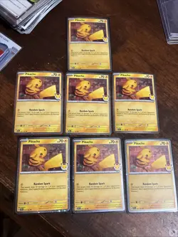 Pikachu Promo 051/162 Cosmos Holo 2026 Pokemon Day Stamped (7) 🔥 - Image 1