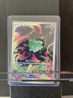 Bulbasaur Stamped Promo Card 133/132 Pokemon TCG Mega Evolution NM Near Mint - Image 1