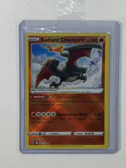 Radiant Charizard 020/159 Ultra Rare Holo NM Crown Zenith Pokemon Pack Fresh NM - Image 1