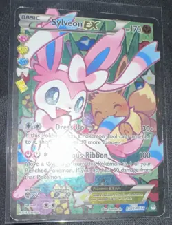 Pokemon Sylveon EX Full Art Ultra Rare RC32/RC32 Holo Generations - Image 1
