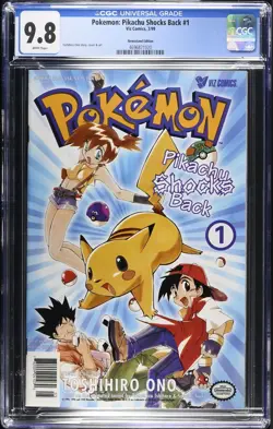 Pokemon: Pikachu Shocks Back #1 - CGC 9.8 - NM/MT - Newsstand 1999 - Image 1