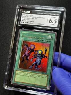 CGC 6.5 ERROR Yugioh Delinquent Duo Magic Ruler MRL-039 MISALIGNED STAMP! - Image 4