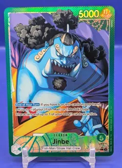 Jinbe OP11-021 Leader Alt Art Foil One Piece English - Image 1