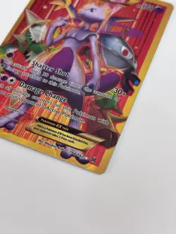 Pokemon Mewtwo EX (Secret Rare) Full Art 164/162 BREAKthrough 2015 Card - Image 3