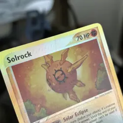 2003 Solrock EX Sandstorm Reverse Holo Rare #13/100 Pokemon Card *MP* - Image 3