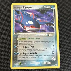 2004 Kyogre Team Magma Vs Team Aqua Non-Holo #3/95 Pokemon Card *DMG* - Image 1