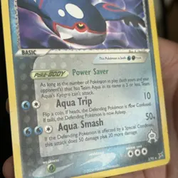 2004 Kyogre Team Magma Vs Team Aqua Non-Holo #3/95 Pokemon Card *DMG* - Image 5