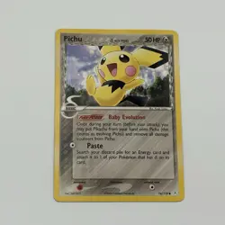 Pichu Delta Species 76/110 EX Holon Phantoms Non Holo Pokemon Card NM/LP - Image 1