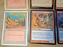 Mtg Collectible Card Lot RED Old Mountain Land & Others Magic The gathering CCG - Image 2