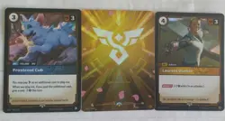 Riftbound TCG Spiritforged Nexus Night Promo Cards x 3 including Rune - Image 1