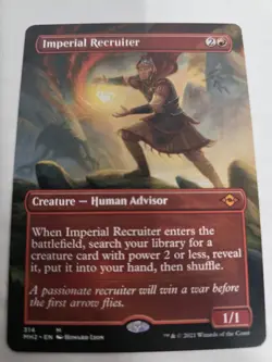 Imperial Recruiter (Borderless) Modern Horizons 2 Regular - Image 1