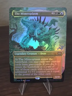 MTG The Mimeoplasm (Borderless) Double Masters 2022 Foil Free Shipping - Image 1