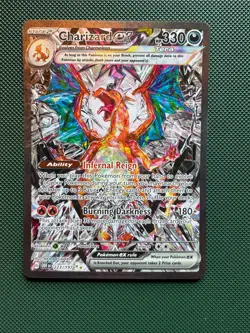 Charizard 223/197 Sv: Pokemon Obsidian Flames SIR Special Illustration Rare - Image 1